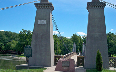 General Dean Suspension Bridge